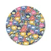 MuchoWow® Mauspad Mousepad Design - Lustig - Abstrakt - Rot Produktbild-Vorschau 1
