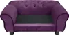 vidaXL Hundesofa Burgunderrot 72x45x30 cm Plüsch Produktbild-Vorschau 11