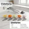 STONELINE® Gemüsehobel Set 9-teilig | Grau Produktbild-Vorschau 5