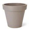 Pflanzkübel - RUND - XS - Ø 25 cm - Farbe: beige Produktbild-Vorschau 1