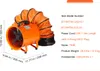 SucceBuy Ventilatore portatile da, ventilatore cilindrico Anteprima dell’immagine prodotto 7