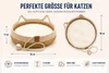 Katzenkorb Katzenbett Katzenhöhle Haustierbett mit Kissen Produktbild-Vorschau 5