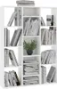 Divisorio/libreria bianco 100x24x140 cm materiale a base di Anteprima dell’immagine prodotto 11