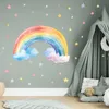251 Wandtattoo Regenbogen bunt - Größe 750 x 420 mm Produktbild-Vorschau 4
