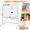 Mobilna tablica magnetyczna 160/180 cm z regulacją Podgląd zdjęcia produktu 7