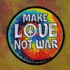 Aufnäher - Make love not war - bunt - Patch Produktbild-Vorschau 6