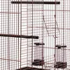 Flamingo Sittichkäfig Marja kupfer/schwarz Produktbild-Vorschau 2