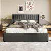 okwish Letto imbottito 160x200 cm, letto matrimoniale con Anteprima dell’immagine prodotto 11