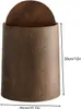 Badezimmer-Mülleimer mit Holzmaserung und Schwingdeckel, Produktbild-Vorschau 6