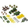 Tracteur John Deere avec benne 3 remorques et charrue Voir les images du produit 3