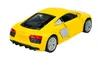 Welly 2016 Audi R8 Coupe V10 Yellow 1:34-1:39 Die Cast Náhled obrázku produktu 4