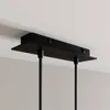 Arcchio LED-Pendelleuchte Franka, 2-flg., schwarz, Alu Produktbild-Vorschau 5