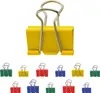 72x Büroklammer Heftklammer Binder Clips Dokumenten Clip Produktbild-Vorschau 2