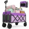 Mini Bollerwagen Faltbar bis 100 kg – Handwagen Klappbar Produktbild-Vorschau 1