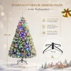 183 cm Künstlicher Weihnachtsbaum, schneebeflockte Tanne Produktbild-Vorschau 3
