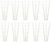 Bambusrohr Rankgitter 44 x 110cm 10 Stück Produktbild-Vorschau 1