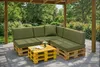 Setgarden Large Palettenkissen 8er Set Outdoor 120x60x10cm Produktbild-Vorschau 4