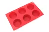 6er Silikon-Muffin-Backform, Rot Produktbild-Vorschau 6