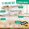 Avalo Voorraadpotten Met Deksel 17 Delig - Luchtdichte Productafbeelding-voorbeeld 5