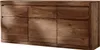 MASSIVMOEBEL24 Sideboard Sheesham 185x40x80 rot-braun Produktbild-Vorschau 3