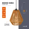 Závěsné svítidlo BOHO SIBU style závěsné svítidlo E27 Náhled obrázku produktu 12