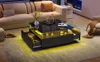 okwish Couchtisch LED-Hochglanz Beistelltisch für Produktbild-Vorschau 4