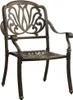 5-tlg. Garten-Essgruppe Bronzen Aluminiumguss Produktbild-Vorschau 7