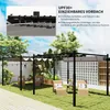 Outsunny pergola, ongeveer 3x3 meter, vrijstaand Productafbeelding-voorbeeld 4