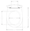 Isvea SENTIMENTI WC-Sitz SLIM, Soft Close, Easy Take, weiß Produktbild-Vorschau 9