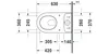 Stand-WC-Kombination DARLING NEW ti. 370x630mm Ab Vario Produktbild-Vorschau 3