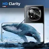 A smartphone with a whale image displayed on its screen, with a close-up of the phone's camera module. Produktbild-Vorschau