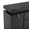 Merax dressoir met LED-verlichting, commode met 2 lades en Productafbeelding-voorbeeld 9