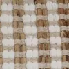 Set di tappetini da bagno intrecciati a mano in tessuto di Anteprima dell’immagine prodotto 4