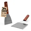 BigDean 2er Set Grillspachtel Plancha Spachtel Produktbild-Vorschau 1