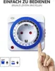 4er Set, Steckdosen mit mechanischer Zeitschaltuhr, Timer Produktbild-Vorschau 4