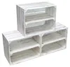 Obstkiste Johanna neu - Shabby weiß  4er Set Längs Produktbild-Vorschau 4