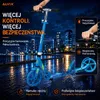 Hulajnoga dla dzieci z hamulcem ręcznym, oświetleniem LED, Podgląd zdjęcia produktu 8