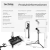 TecTake 404919, Černá, Šedá, 1 kusů Náhled obrázku produktu 13