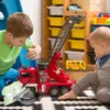 relaxdays Feuerwehrhelm Kinder mit Blaulicht Produktbild-Vorschau 6