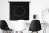 MuchoWow® Wandteppich Wandbehang Ein Kreis aus mehreren Produktbild-Vorschau 4