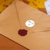 2,5 cm Dankeschoen-Aufkleber, Blumen, dekorativer Produktbild-Vorschau 6