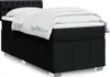 vidaXL Letto a molle con materasso nero 90x190 cm in Anteprima dell’immagine prodotto 2