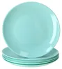 6er Set Mint Kuchenteller aus Glas Ø 19 cm flach modern Produktbild-Vorschau 1