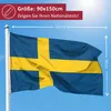 PHENO FLAGS Schweden Flagge 90 x 150 cm Schwedische Fahne Produktbild-Vorschau 2