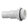 A white plastic hose adapter with a threaded end and a rubber O-ring, shown against a white background. Produktbild-Vorschau