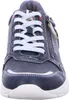 A close-up, front view of a blue sneaker. Produktbild-Vorschau