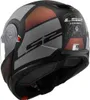 LS2 FF908 Strobe II Orion casque pliable, noir mat/gris, XL Voir les images du produit 5