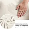 Stretch Ottomane Bezug Hocker Hussen Fußhocker Schutzbezüge Produktbild-Vorschau 3