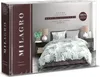 Linge de lit en satin 160x200 Milargo Verde 004 vert-gris Voir les images du produit 2