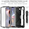 Per Apple iPad Pro 12.9 2022 2021 / 2020 Outdoor Nero Anteprima dell’immagine prodotto 2